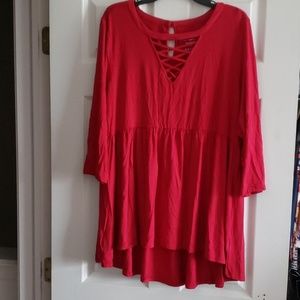 Torrid size 2 babydoll top